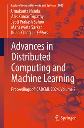 Nanda / Tripathy / Sahoo |  Advances in Distributed Computing and Machine Learning | eBook | Sack Fachmedien