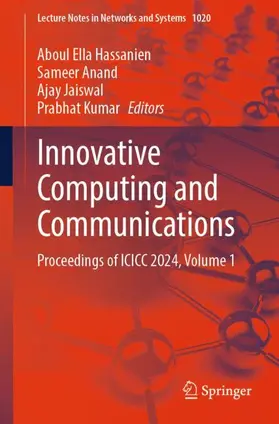 Hassanien / Kumar / Anand |  Innovative Computing and Communications | Buch |  Sack Fachmedien