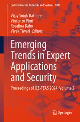 Rathore / Piuri / Babo |  Emerging Trends in Expert Applications and Security | eBook | Sack Fachmedien