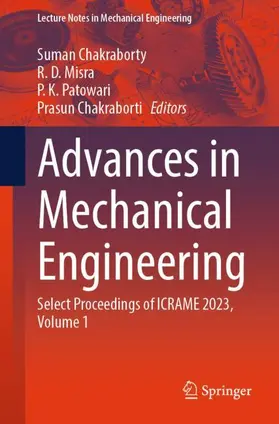 Chakraborty / Chakraborti / Misra |  Advances in Mechanical Engineering | Buch |  Sack Fachmedien