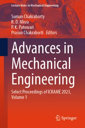 Chakraborty / Misra / Patowari |  Advances in Mechanical Engineering | eBook | Sack Fachmedien