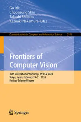 Irie / Shin / Shibata |  Frontiers of Computer Vision | eBook | Sack Fachmedien