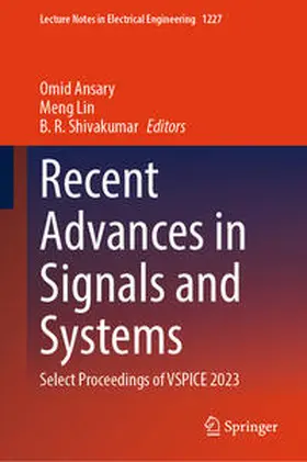 Ansary / Shivakumar / Lin |  Recent Advances in Signals and Systems | Buch |  Sack Fachmedien