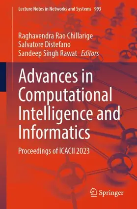 Chillarige / Rawat / Distefano |  Advances in Computational Intelligence and Informatics | Buch |  Sack Fachmedien