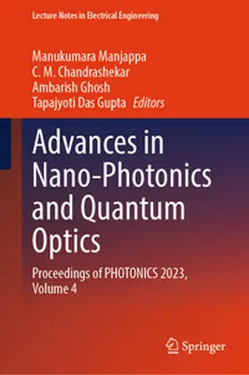 Manjappa / Chandrashekar / Ghosh |  Advances in Nano-Photonics and Quantum Optics | eBook | Sack Fachmedien