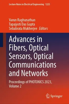 Raghunathan / Mukherjee / Gupta | Advances in Fibers, Optical Sensors, Optical Communications and Networks | Buch | 978-981-97-4883-9 | sack.de