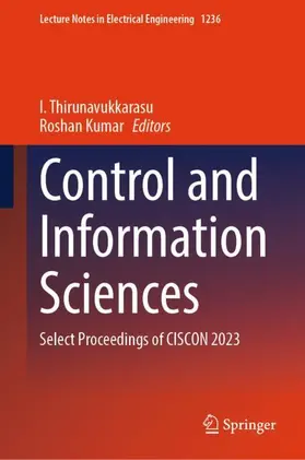 Kumar / Thirunavukkarasu |  Control and Information Sciences | Buch |  Sack Fachmedien