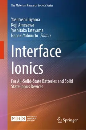 Iriyama / Yabuuchi / Amezawa |  Interface Ionics | Buch |  Sack Fachmedien