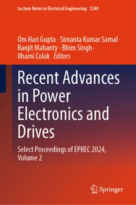 Gupta / Kumar Samal / Mahanty | Recent Advances in Power Electronics and Drives | E-Book | sack.de