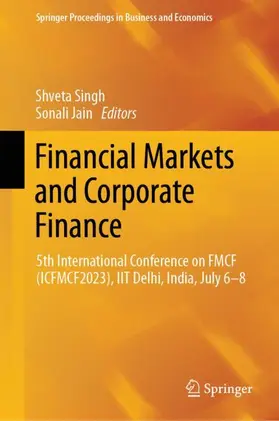 Jain / Singh |  Financial Markets and Corporate Finance | Buch |  Sack Fachmedien