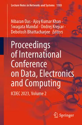 Das / Khan / Mandal |  Proceedings of International Conference on Data, Electronics and Computing | eBook | Sack Fachmedien