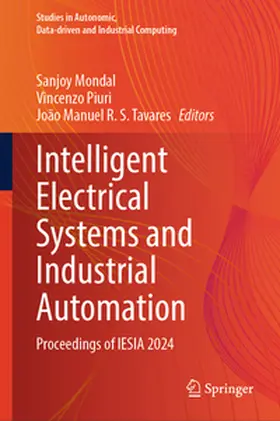 Mondal / Piuri / Tavares |  Intelligent Electrical Systems and Industrial Automation | eBook | Sack Fachmedien