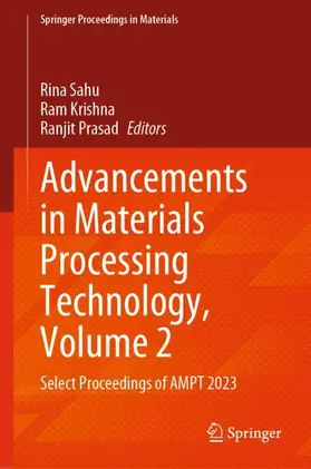 Sahu / Prasad / Krishna |  Advancements in Materials Processing Technology, Volume 2 | Buch |  Sack Fachmedien