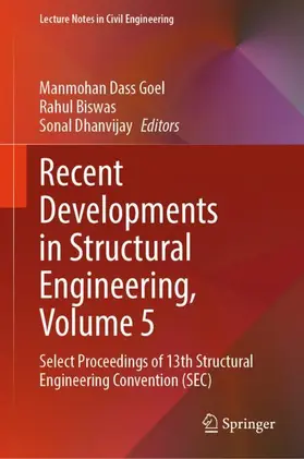 Goel / Dhanvijay / Biswas |  Recent Developments in Structural Engineering, Volume 5 | Buch |  Sack Fachmedien