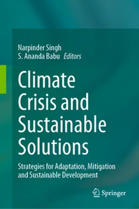 Babu / Singh |  Climate Crisis and Sustainable Solutions | Buch |  Sack Fachmedien