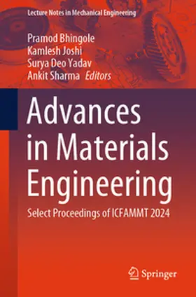 Bhingole / Joshi / Yadav |  Advances in Materials Engineering | eBook | Sack Fachmedien