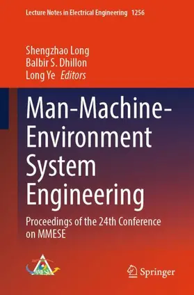 Long / Ye / Dhillon |  Man-Machine-Environment System Engineering | Buch |  Sack Fachmedien