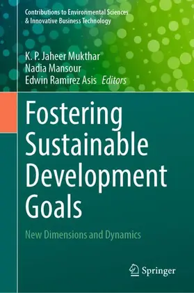 Jaheer Mukthar / Asis / Mansour |  Fostering Sustainable Development Goals | Buch |  Sack Fachmedien