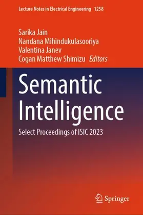 Jain / Shimizu / Mihindukulasooriya |  Semantic Intelligence | Buch |  Sack Fachmedien