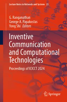 Ranganathan / Papakostas / Shi | Inventive Communication and Computational Technologies | E-Book | sack.de