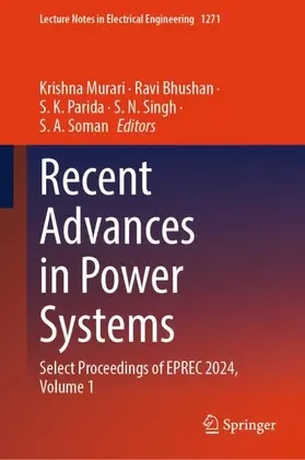 Murari / Bhushan / Parida |  Recent Advances in Power Systems | Buch |  Sack Fachmedien