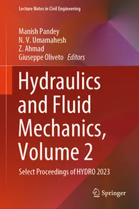 Pandey / Umamahesh / Ahmad |  Hydraulics and Fluid Mechanics, Volume 2 | eBook | Sack Fachmedien