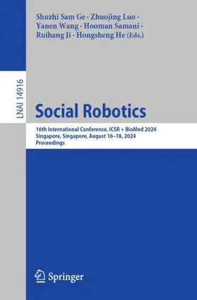 Ge / Luo / He |  Social Robotics | Buch |  Sack Fachmedien