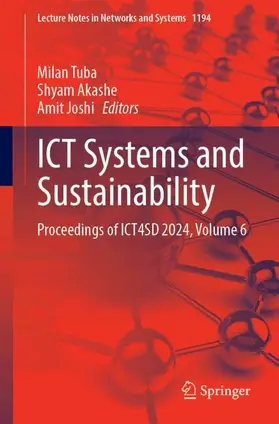 Tuba / Akashe / Joshi |  ICT Systems and Sustainability | Buch |  Sack Fachmedien