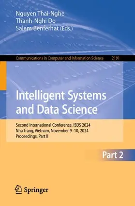 Thai-Nghe / Benferhat / Do |  Intelligent Systems and Data Science | Buch |  Sack Fachmedien