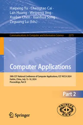 Yu / Cai / Huang |  Computer Applications | eBook | Sack Fachmedien