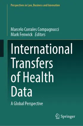 Fenwick / Corrales Compagnucci |  International Transfers of Health Data | Buch |  Sack Fachmedien