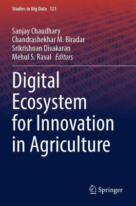 Chaudhary / Raval / Biradar |  Digital Ecosystem for Innovation in Agriculture | Buch |  Sack Fachmedien
