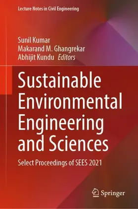 Kumar / Kundu / Ghangrekar |  Sustainable Environmental Engineering and Sciences | Buch |  Sack Fachmedien