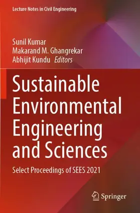 Kumar / Kundu / Ghangrekar |  Sustainable Environmental Engineering and Sciences | Buch |  Sack Fachmedien