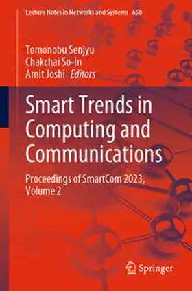 Senjyu / So-In / Joshi |  Smart Trends in Computing and Communications | eBook | Sack Fachmedien