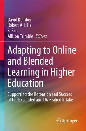 Kember / Trimble / Ellis |  Adapting to Online and Blended Learning in Higher Education | Buch |  Sack Fachmedien