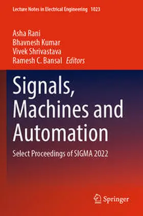 Rani / Bansal / Kumar |  Signals, Machines and Automation | Buch |  Sack Fachmedien