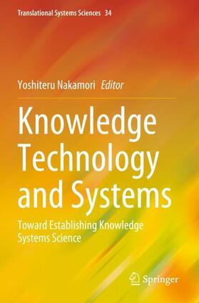 Nakamori |  Knowledge Technology and Systems | Buch |  Sack Fachmedien