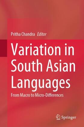 Chandra |  Variation in South Asian Languages | Buch |  Sack Fachmedien