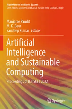 Pandit / Kumar / Gaur |  Artificial Intelligence and Sustainable Computing | Buch |  Sack Fachmedien