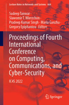 Tanwar / Wierzchon / Singh |  Proceedings of Fourth International Conference on Computing, Communications, and Cyber-Security | eBook | Sack Fachmedien