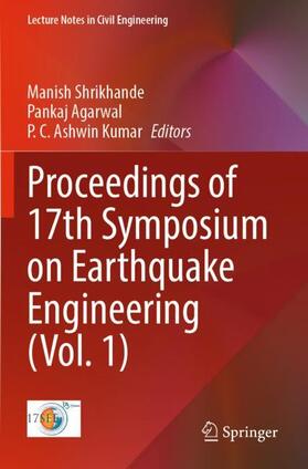 Shrikhande / Kumar / Agarwal |  Proceedings of 17th Symposium on Earthquake Engineering (Vol. 1) | Buch |  Sack Fachmedien