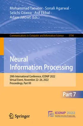 Tanveer / Agarwal / Ozawa |  Neural Information Processing | eBook | Sack Fachmedien