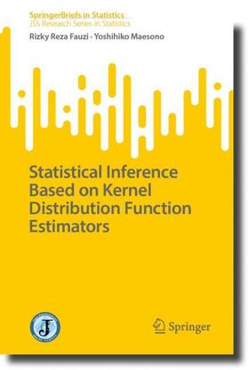 Maesono / Fauzi |  Statistical Inference Based on Kernel Distribution Function Estimators | Buch |  Sack Fachmedien