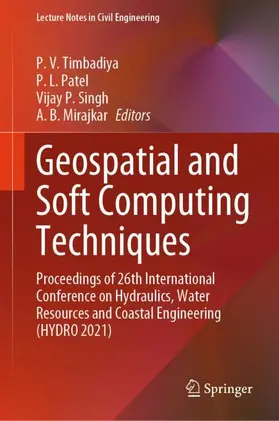 Timbadiya / Mirajkar / Patel |  Geospatial and Soft Computing Techniques | Buch |  Sack Fachmedien