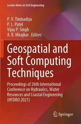 Timbadiya / Mirajkar / Patel |  Geospatial and Soft Computing Techniques | Buch |  Sack Fachmedien