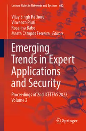 Rathore / Piuri / Babo |  Emerging Trends in Expert Applications and Security | eBook | Sack Fachmedien