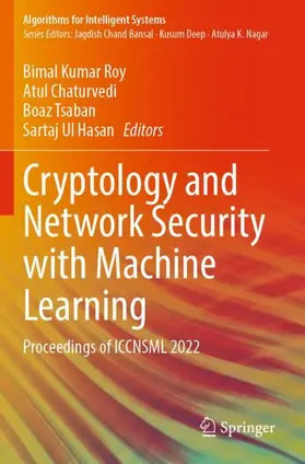 Roy / Hasan / Chaturvedi |  Cryptology and Network Security with Machine Learning | Buch |  Sack Fachmedien