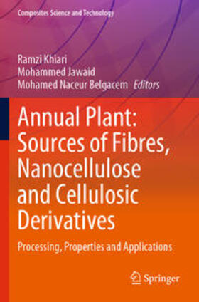 Khiari / Belgacem / Jawaid |  Annual Plant: Sources of Fibres, Nanocellulose and Cellulosic Derivatives | Buch |  Sack Fachmedien