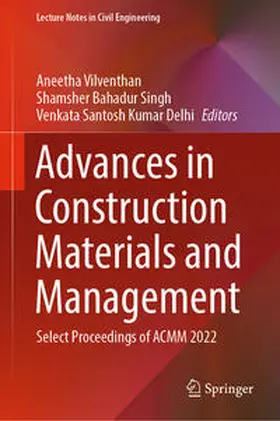 Vilventhan / Singh / Delhi |  Advances in Construction Materials and Management | eBook | Sack Fachmedien